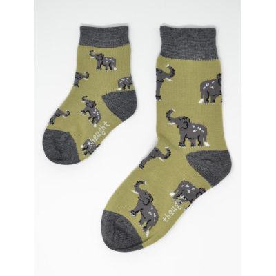 Dětské bambusové ponožky Zoo slon