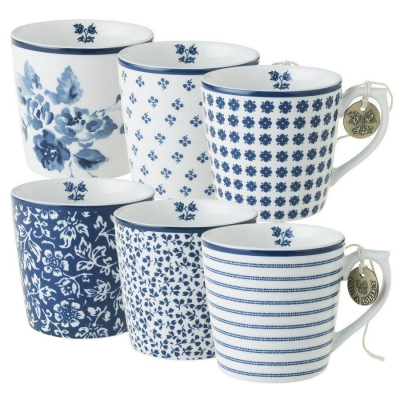 Porcelain mugs Blueprint Collectables from Laura Ashley UK