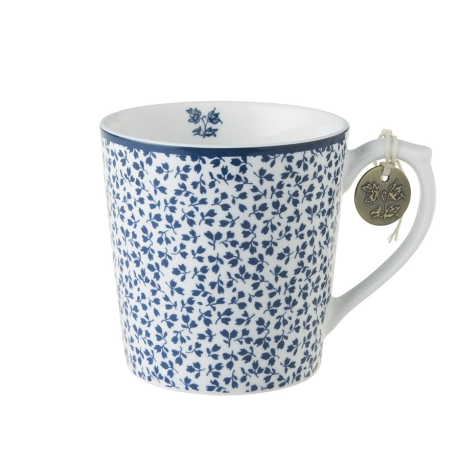 Porcelain mug Floris blue blue 350ml