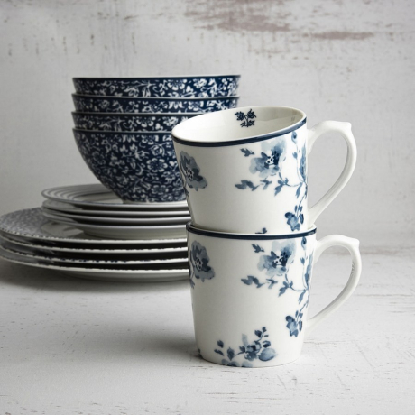 Porcelain mug China Rose