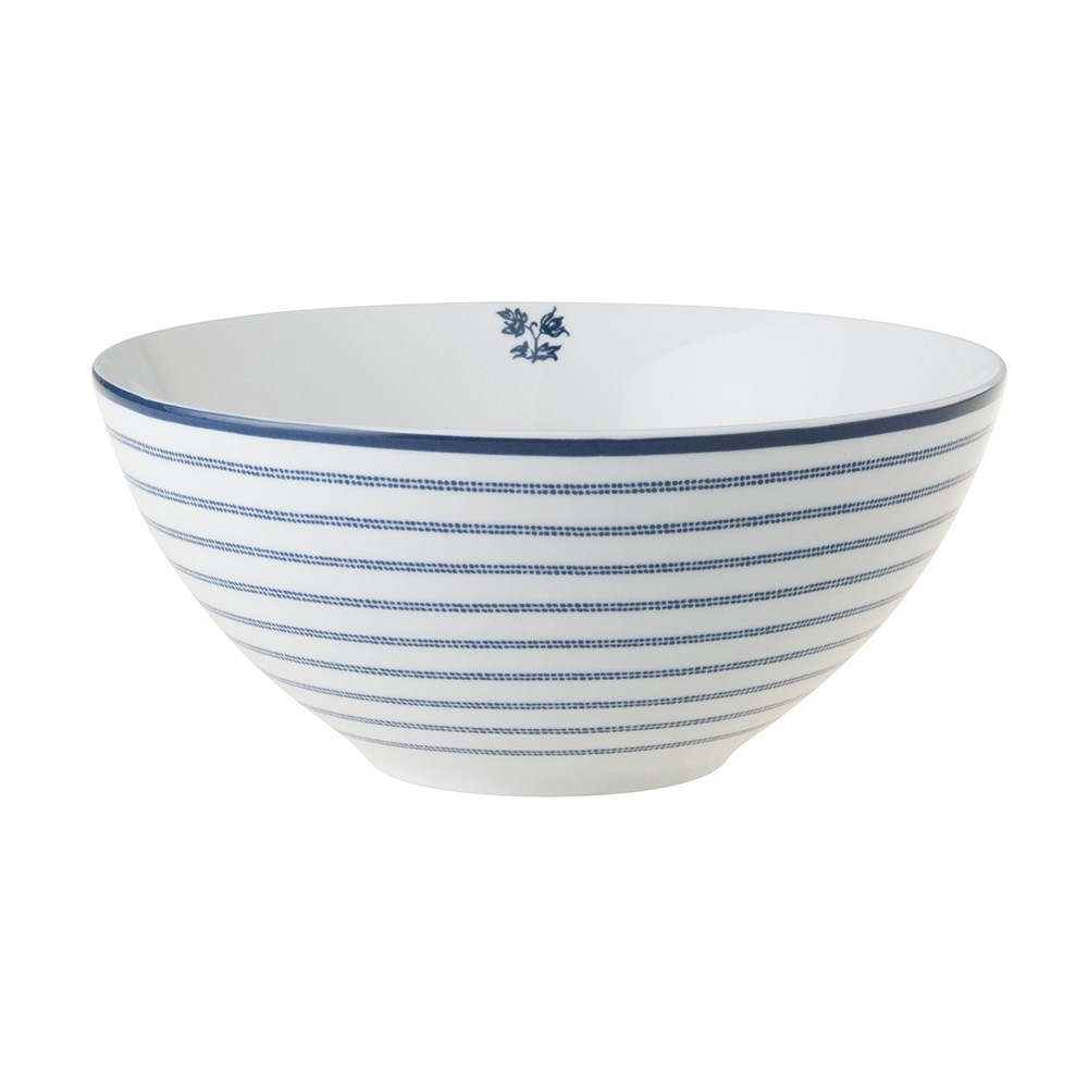 Bowl Candy Stripe blue 16cm