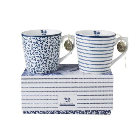 Porcelain mugs Floris Candy 240ml 2-set box