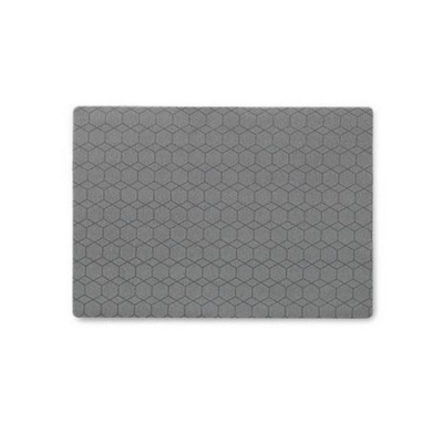 Table mat Hexagon grey 43x30