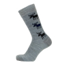 Merino socks Moose grey