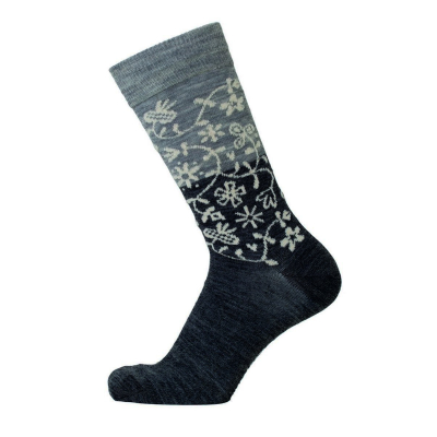 Merino socks Garden grey