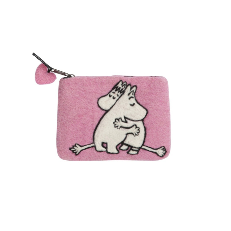 Peněženka Moomin Love pink 14x10