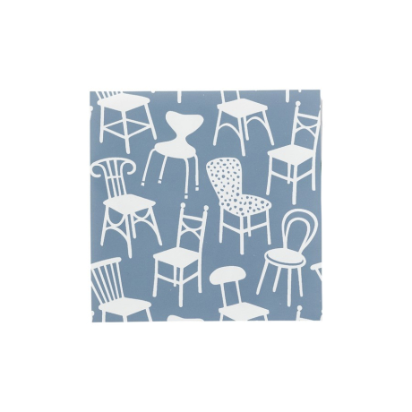 Papírové ubrousky Chairs 33x33 20ks