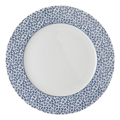 Dinner plate Floris blue 26cm