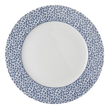 Mělký talíř Floris blue 26cm