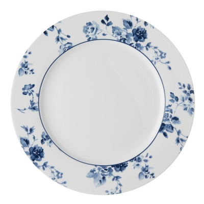Dinner plate China Rose blue 26cm