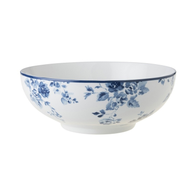 Large bowl China Rose blue 23cm