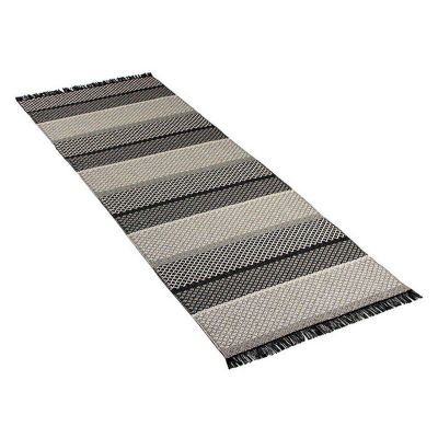 Plastic rug Folke dusty grey 70x150