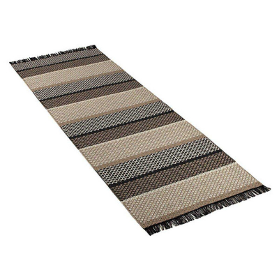 Plastic rug Folke taupe brown 70x150