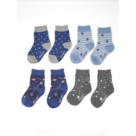 Dětské bambusové ponožky Twinkle blue 4-set mini