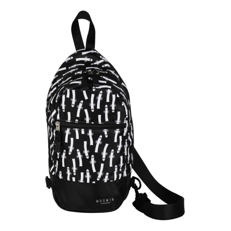 Cross-body batoh do města Moomin Hatti černý