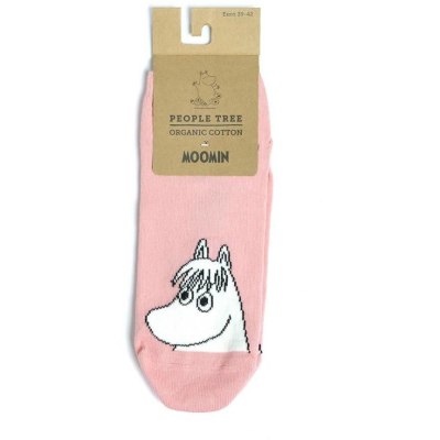 Moomin Trainer Socks pink 35-38 vegan