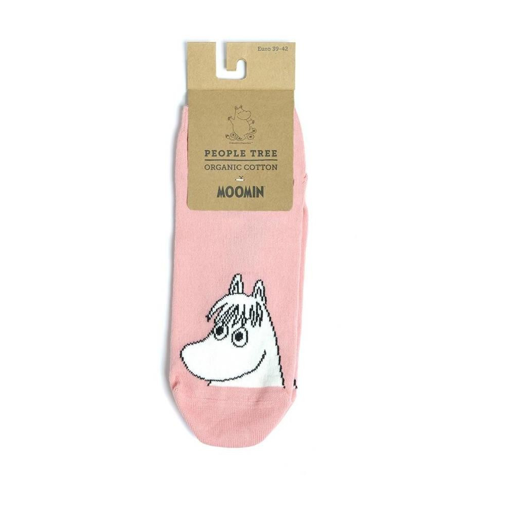 Moomin Trainer Socks pink 35-38 kotníkové ponožky