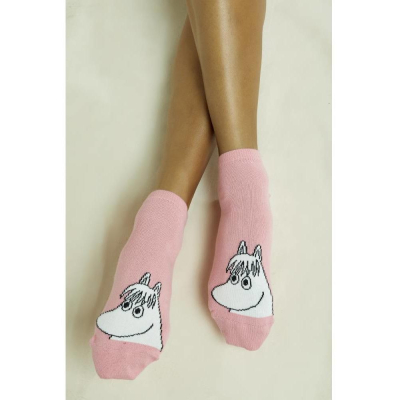 Moomin Trainer Socks pink 35-38 kotníkové ponožky