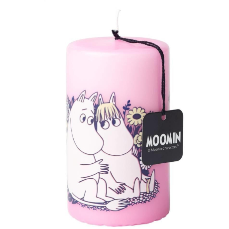 Svíčka Moomin Friendship pink 500ml