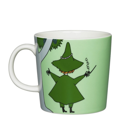 Porcelain mug Moomin Snufkin green 300ml