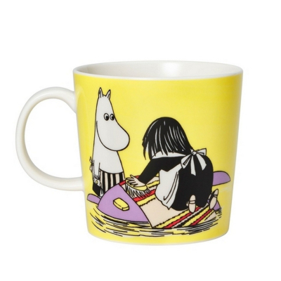 Porcelain mug Moomin Misabel yellow 300ml