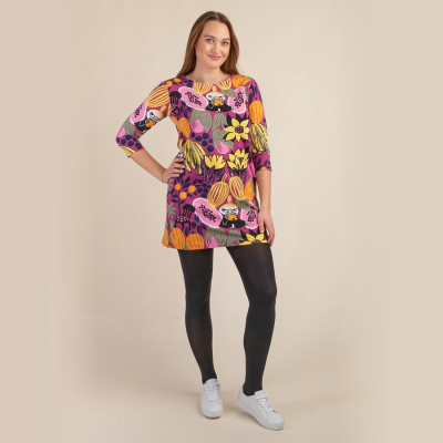 Tunika Papaya magenta