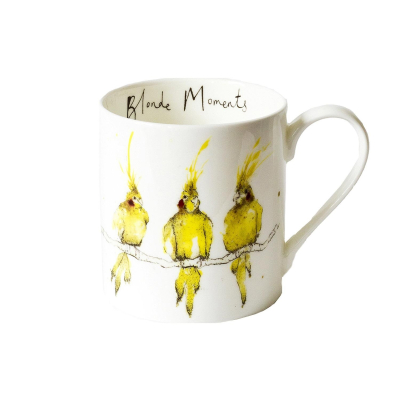 Porcelain mug Blonde Moments Bird 350ml