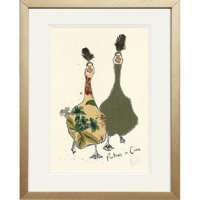 Art print AW Partners in Crime Duck