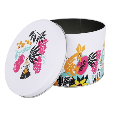 Kulatá plechová dóza Moomin Papaya 1,5L
